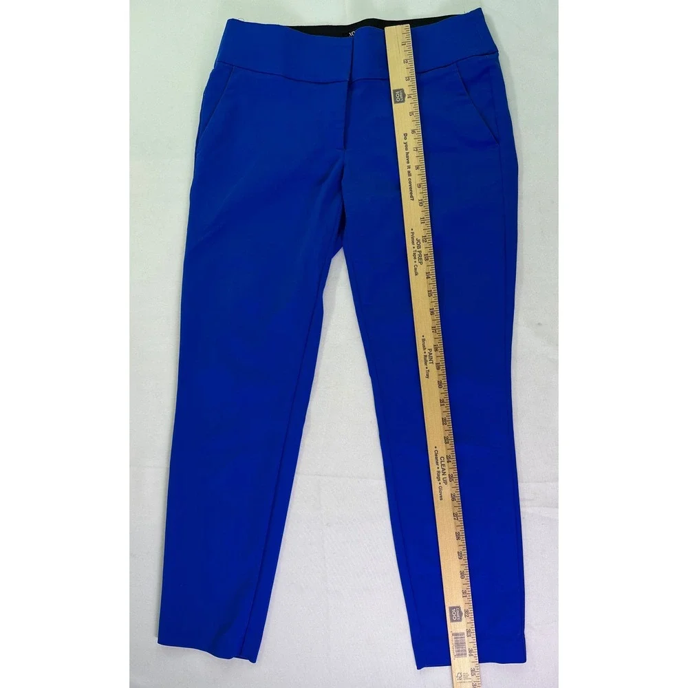 XOXO Natalie Ankle Trousers‎ Royal Blue Slim Fit Career Dress Pants Size 7/8